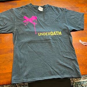 Underoath band tee. 00s vintage